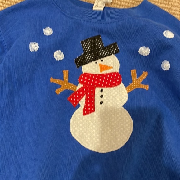 Rabbit Skins snowman sweatshirt - 4T - Picture 2 of 4